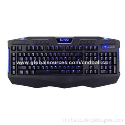 Mechanical luminescence gaming keyboard, measures 50.3*23.8*2.68cm